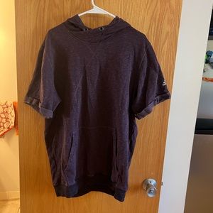 Adidas short sleeve sweatshirt